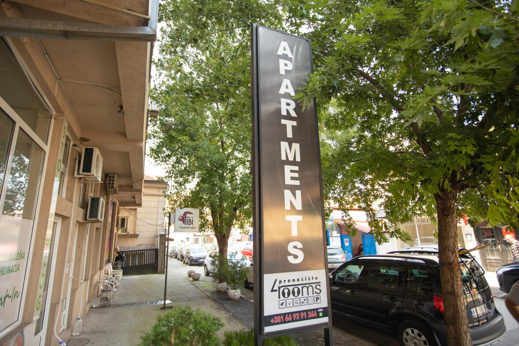 4 Rooms Apartments Nis Bagian luar foto